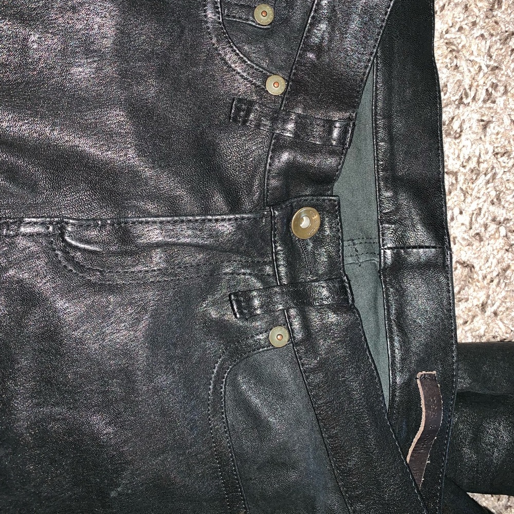 Rag & bone leather/Jean